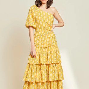 Veronica Beard Virginia One Shoulder Dress Size: 6